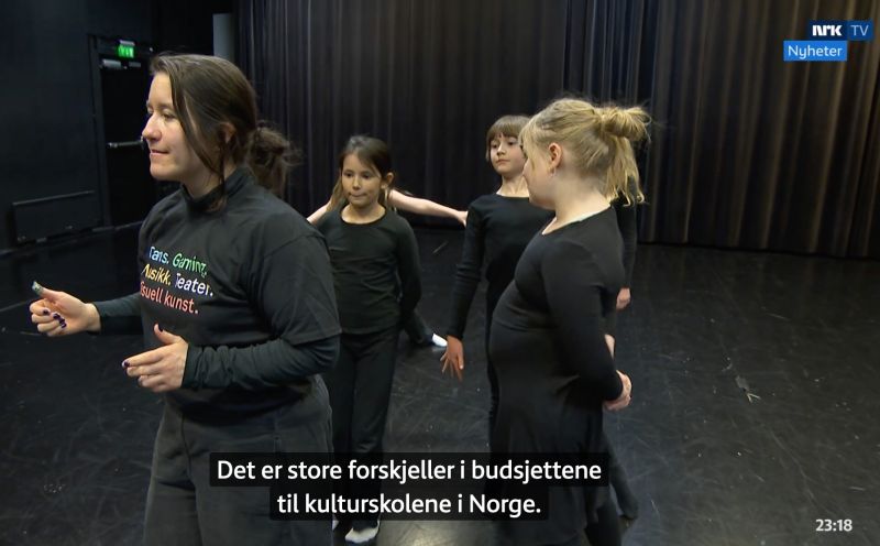 Skjermbilde fra NRK Kveldsnytt, 30.03.26