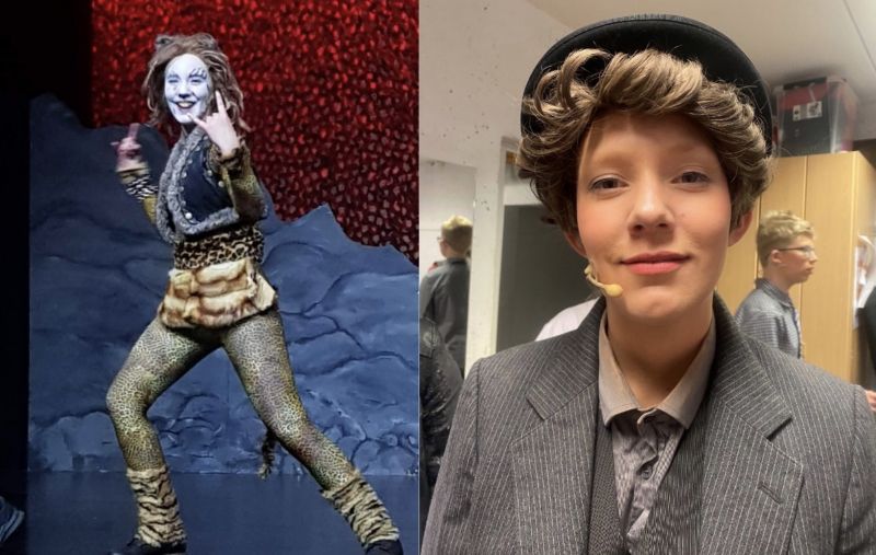 Aminda (19) fra Namsos har kommet inn på teaterhøyskolen i Oslo. Foto: Privat