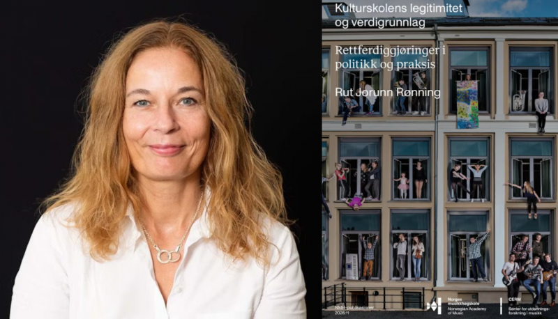 Bildecollage med Rut Jorunn Rønning