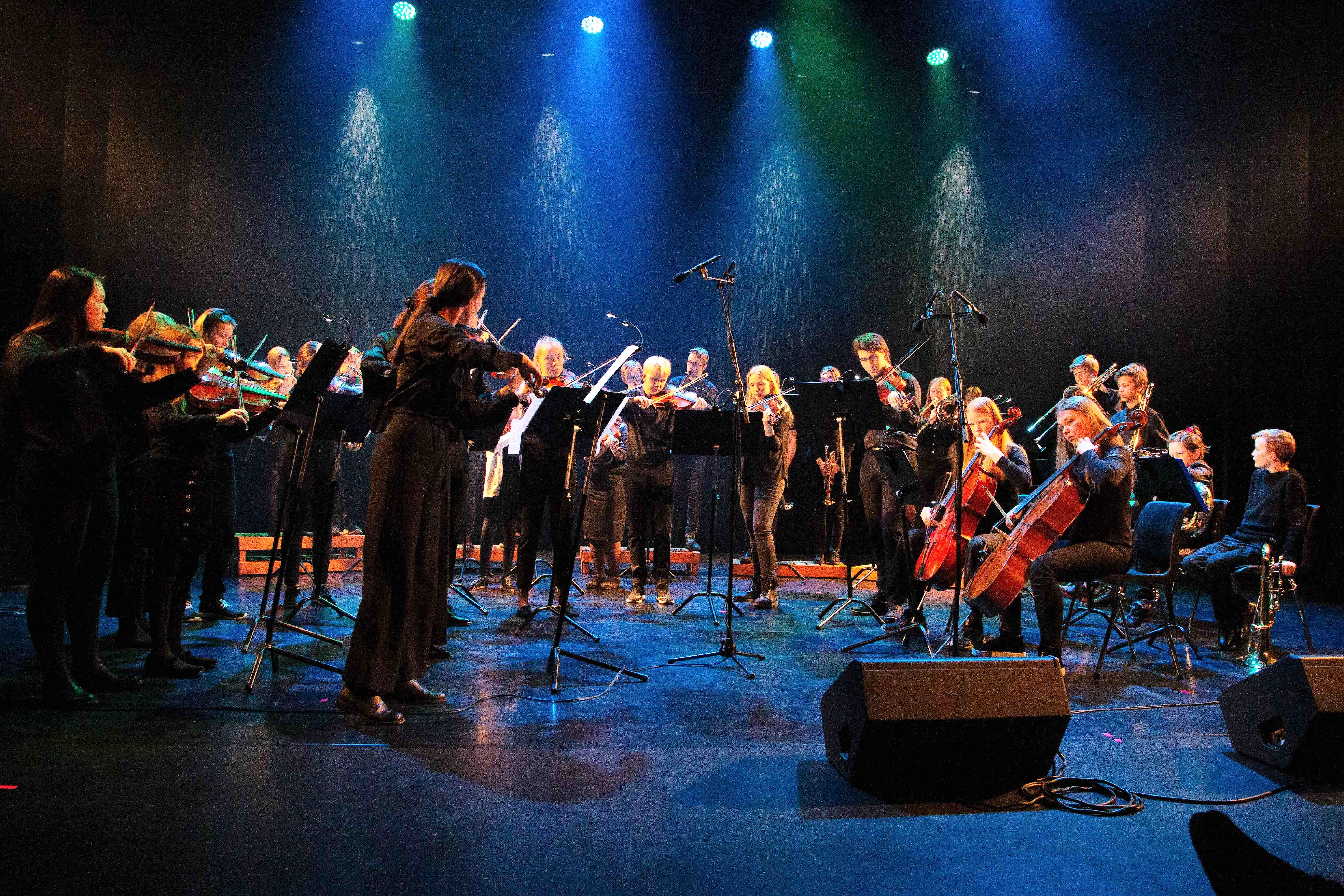 Forestilling ved Kulturskolen i Fredrikstad.