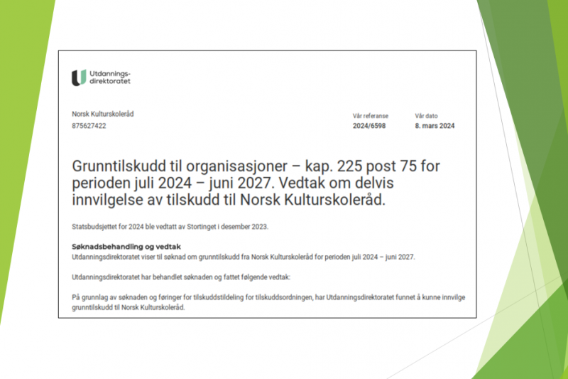 Illustrasjon for grunntilskuddet.