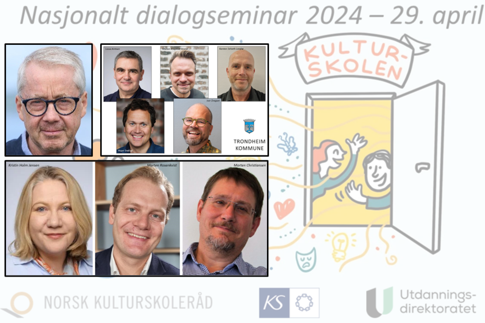 Bidragsytere på Nasjonalt dialogseminar 2024.