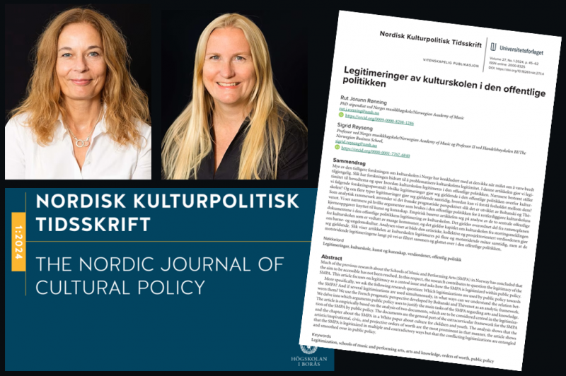 Foto av Rut Jorunn Rønning og Ingrid Røyseng.